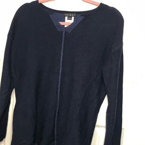 Navy blue sweater